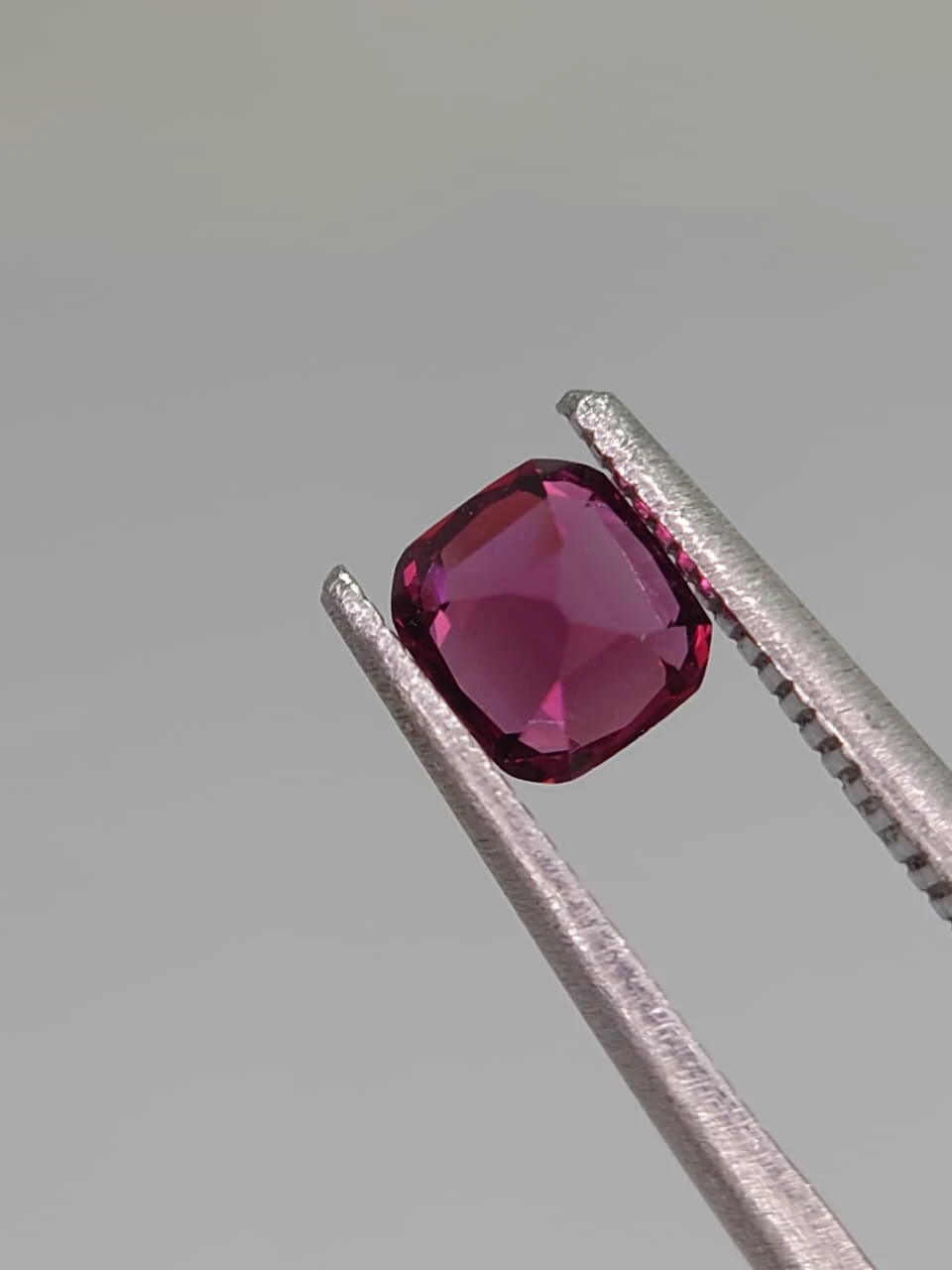 0.7ct Natural Cushion Faceted Umbalite Garnet from Tanzania — view 3